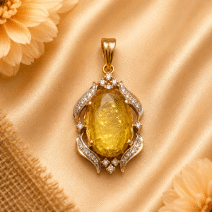 Pokhraj Pendant