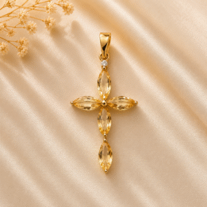 Yellow Saphayer Pendant