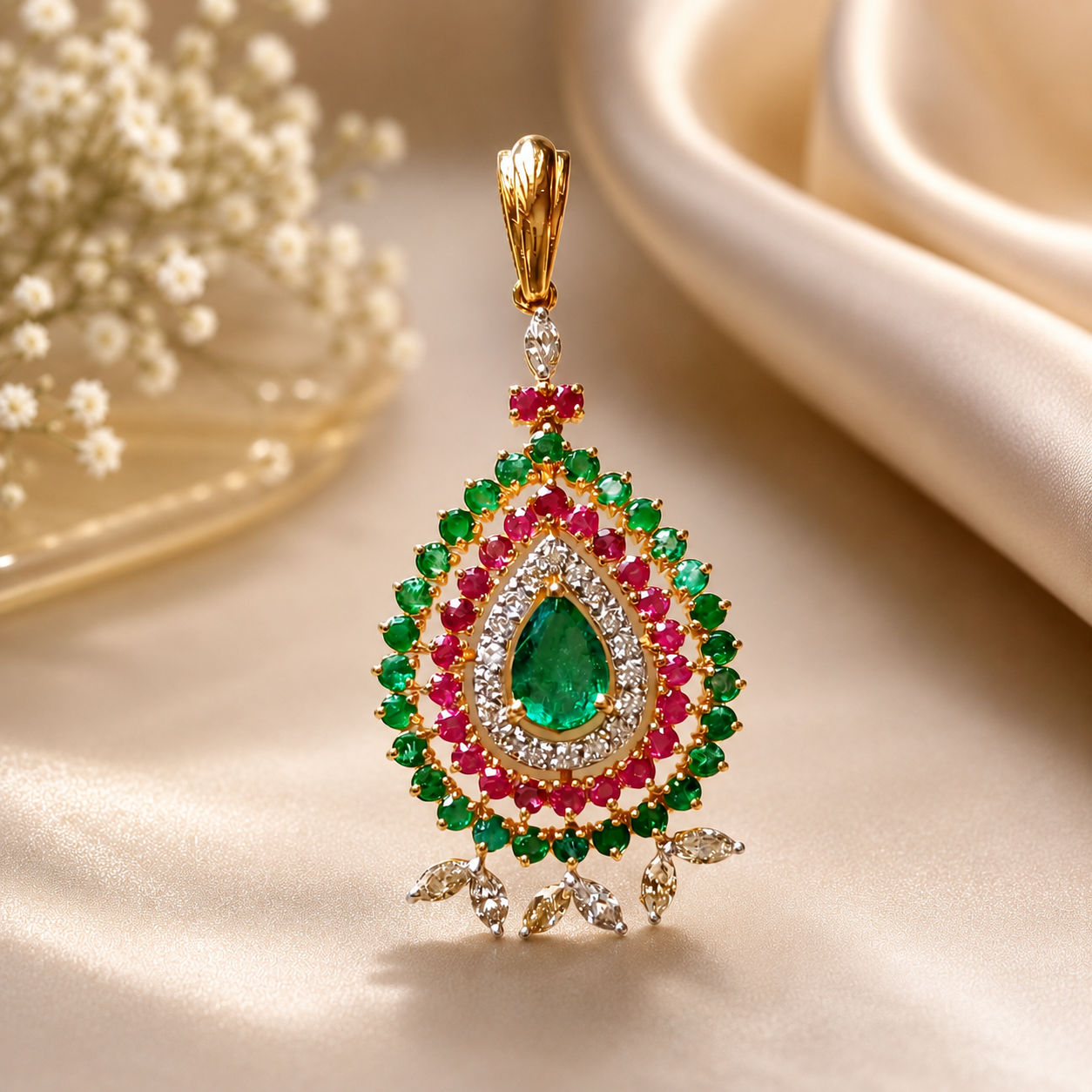 Emerald + Ruby +Diamond