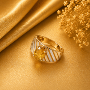 Yellow Sapphire Ring