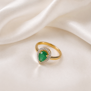 Emerald & Diamond Ring