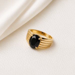Blue saphayer + Diamond Ring
