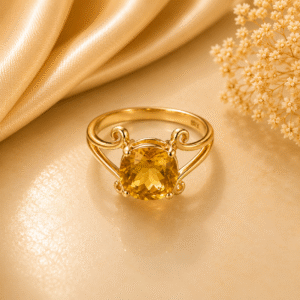 Yellow Sapphire Ring
