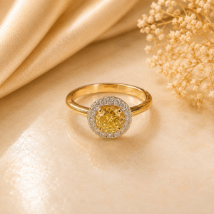Yellow Diamond Ring
